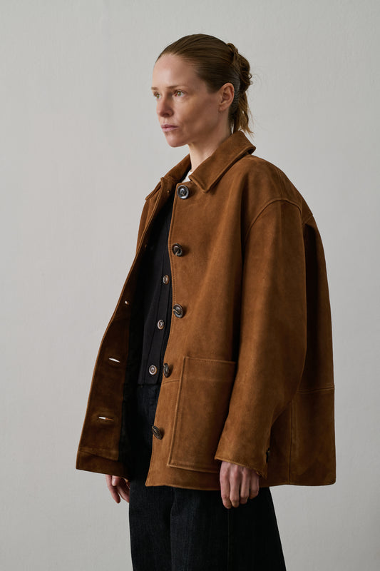 Veste Vincenzo - Naturel - Cuir - Femme