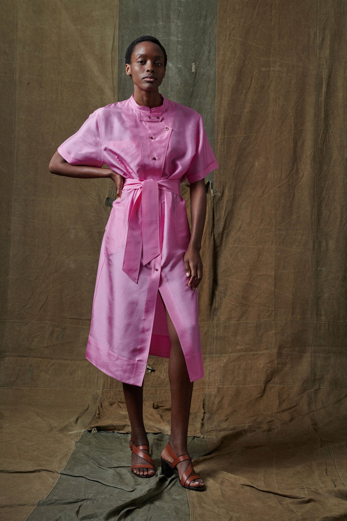 SANDALES PAOLA MARRON vue 7