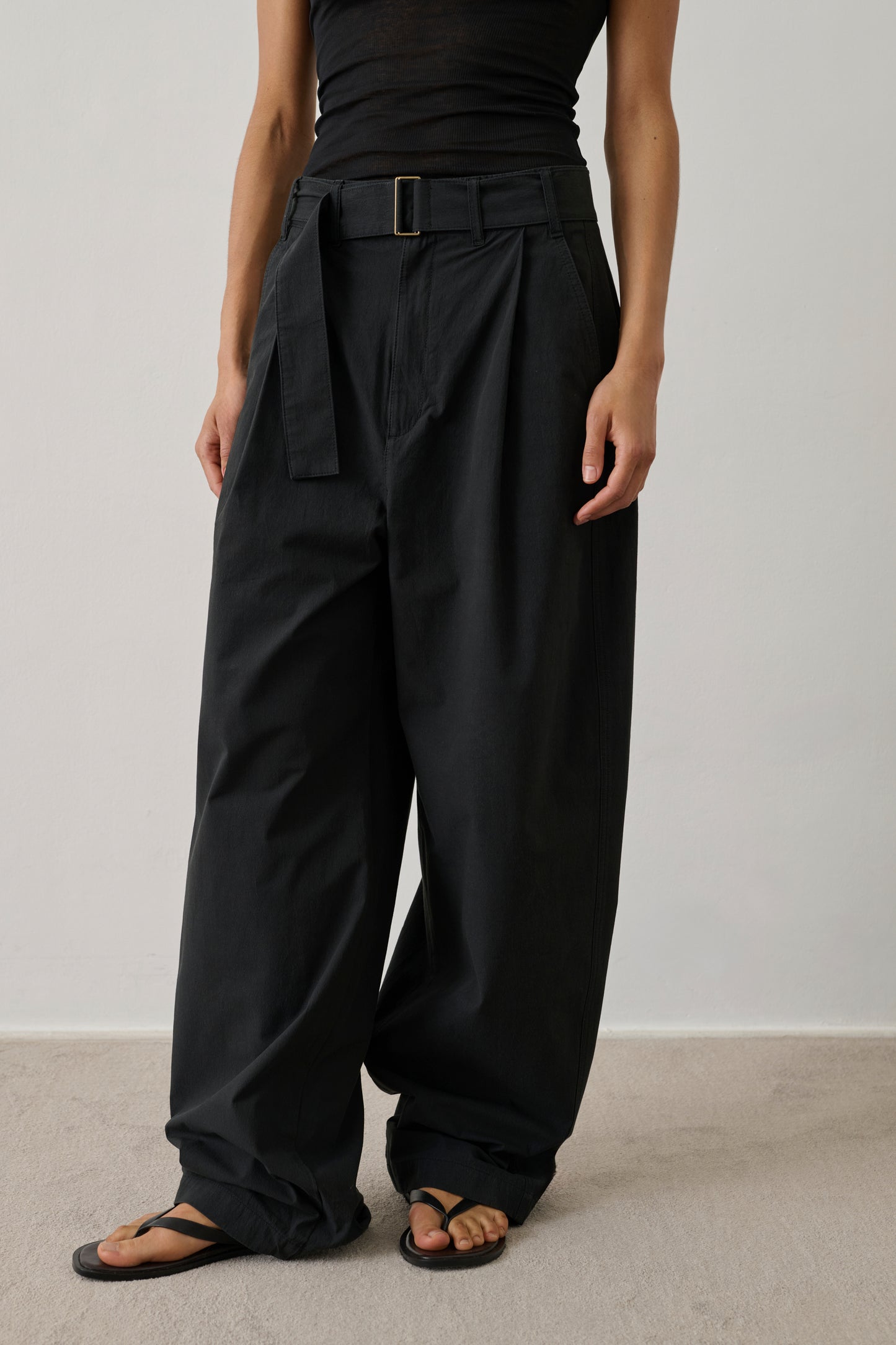Pantalon Gaby - Noir - Coton - Femme
