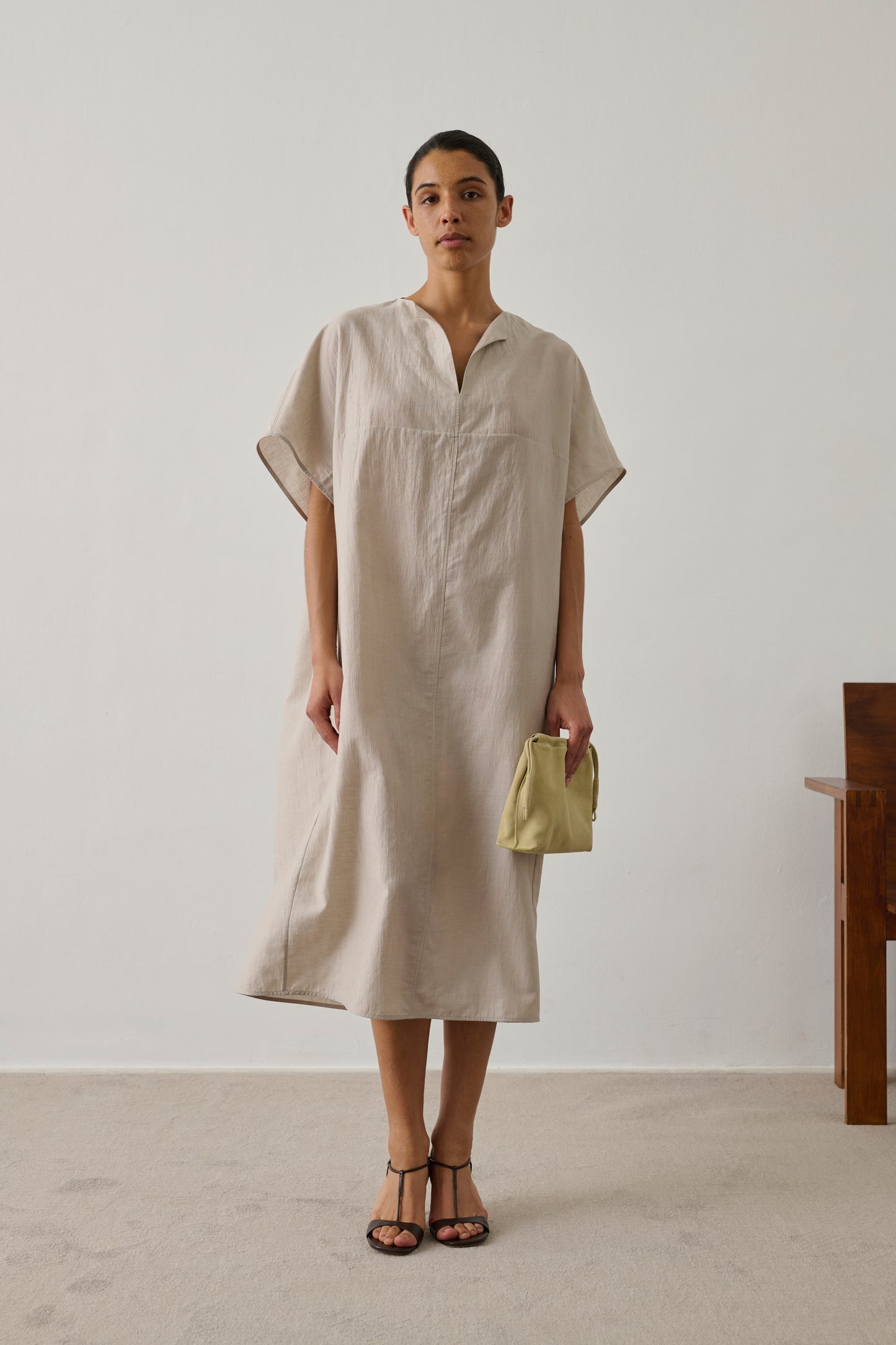 Robe Ilsa - Mastic - Femme