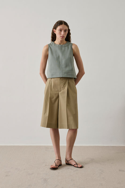 Top Pampa - Vert D'Eau - Coton - Femme